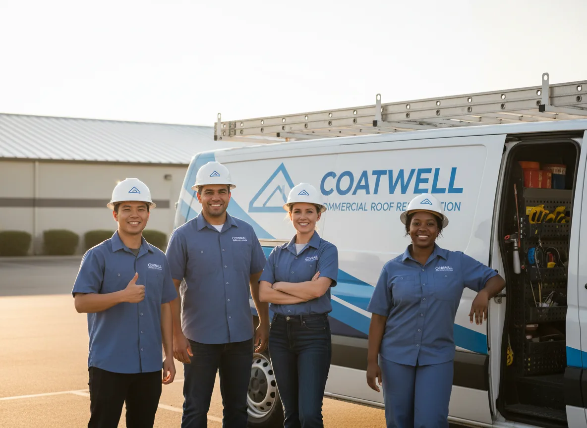 Commercial roof coating company in Friend, NE